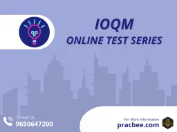 IOQM Test Series